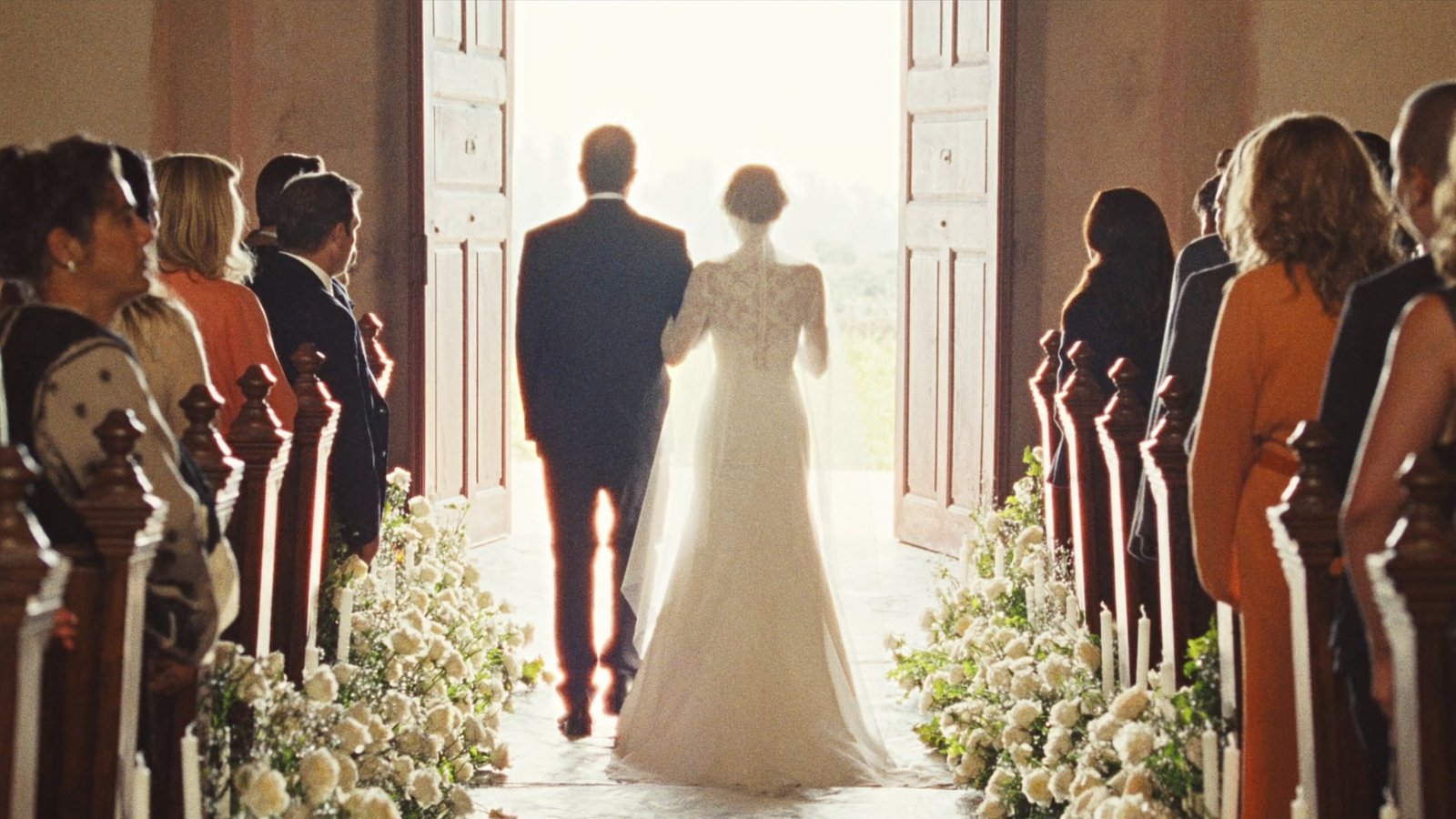 Entrada de la novia a la capilla