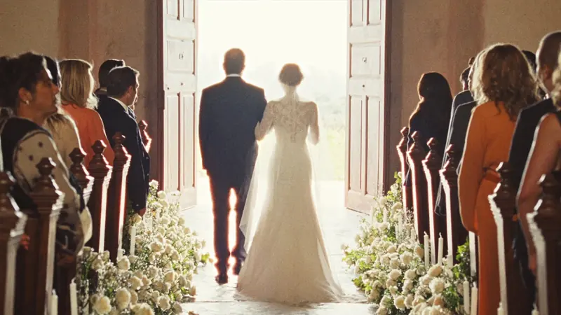 Visual reference of a wedding ceremony