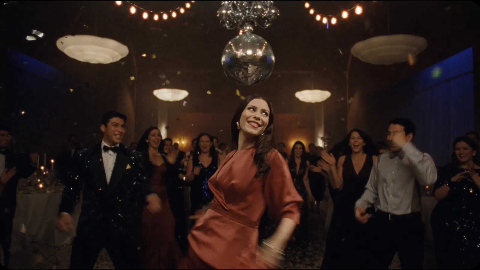 A graduate dancing at the graduation gala
